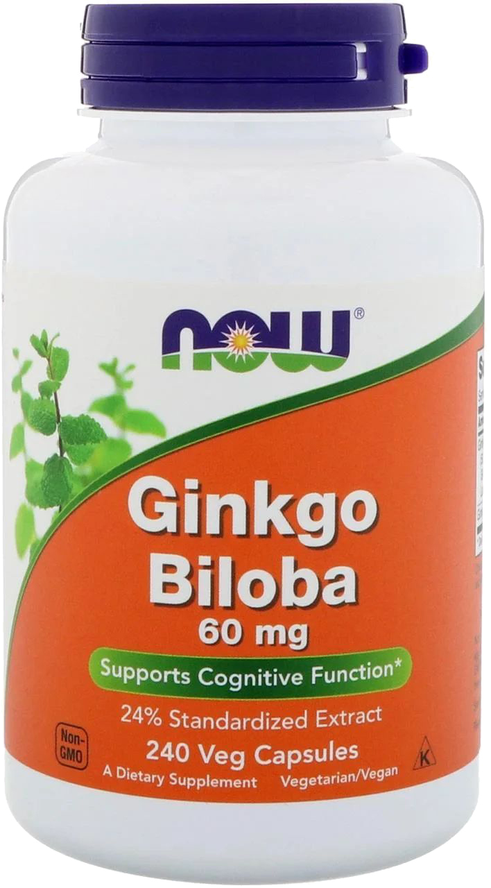 Натуральная добавка Now Foods Ginkgo Biloba 60 мг 240 веган капсул (733739046840)
Натуральная добавка Now Foods Ginkgo Biloba 60 мг 240 веган капсул (733739046840)