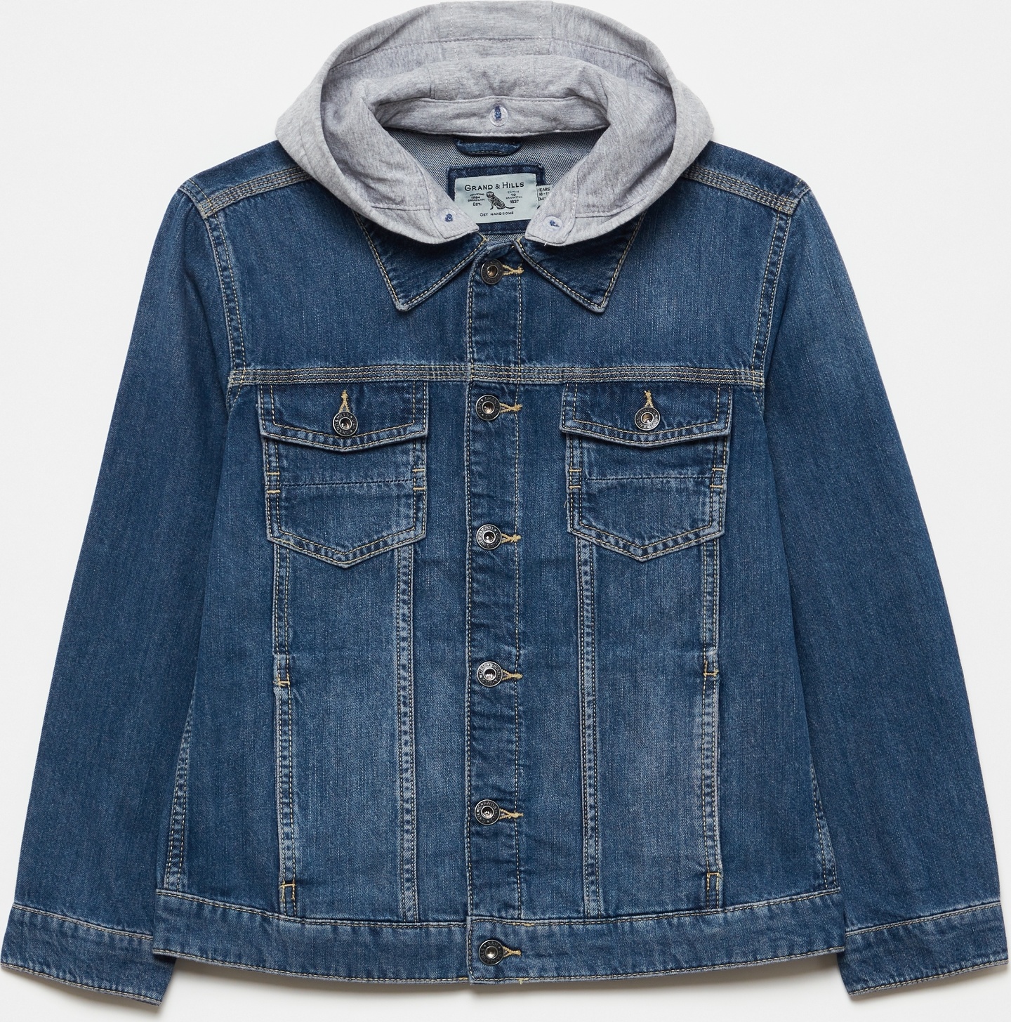 Джинсовая куртка OVS 1074966-62 164-170 см 
Джинсовая куртка OVS 1074966-62 164-170 см