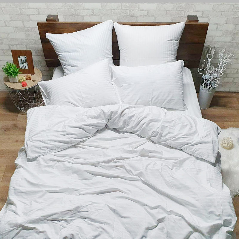 Комплект постельного белья Time Textile Белая полоска полуторный Белый TT168867-p 70х70
Комплект постельного белья Time Textile Белая полоска полуторный Белый TT168867-p 70х70