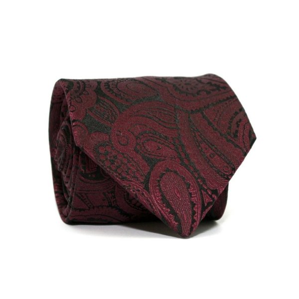 Краватка Бордова ретро Emilio Corali GIN-2256 
Краватка Бордова ретро Emilio Corali GIN-2256