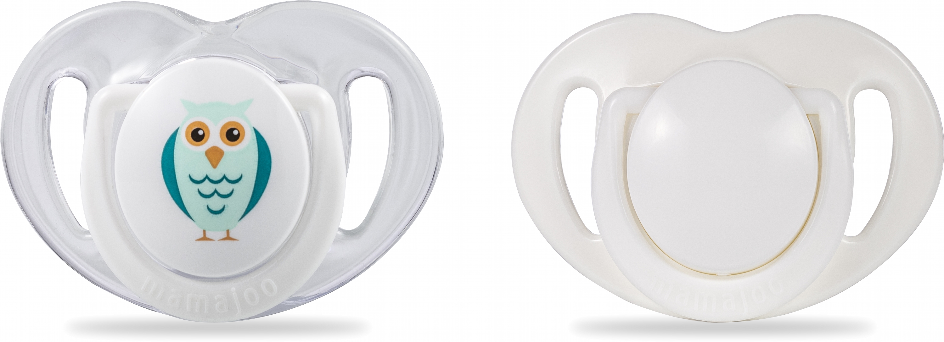 Набор силиконовых ортодонтических пустышек Mamajoo 0 мес+ Сова Белый 2 шт (8697767123022) 
Набор силиконовых ортодонтических пустышек Mamajoo 0 мес+ Сова Белый 2 шт (8697767123022)