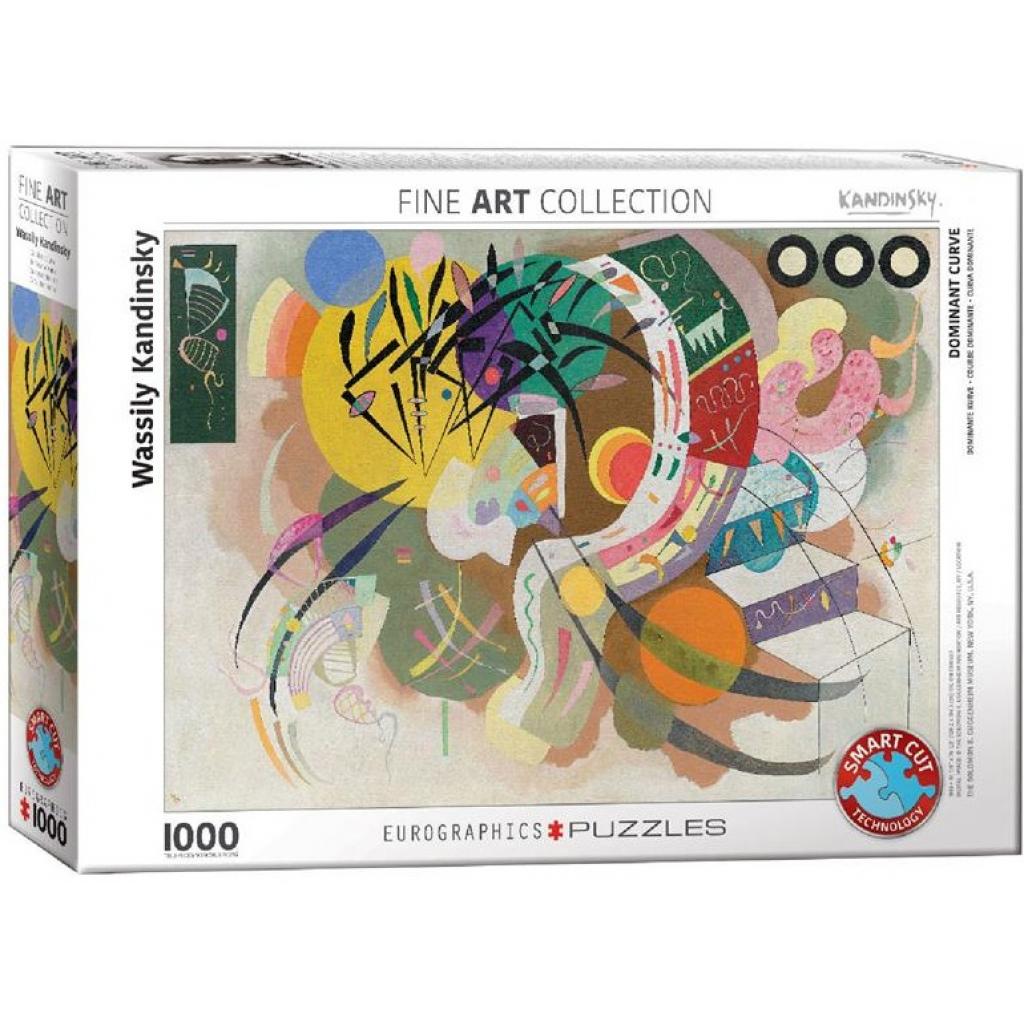 Пазл EuroGraphics Доминирующая кривая. Василий Кандинский, 1000 элементов (6000-0839)
Пазл EuroGraphics Доминирующая кривая. Василий Кандинский, 1000 элементов (6000-0839)