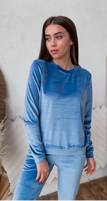 Женский спортивный костюм из бархата KML 00553 (-48) Голубой (К 00553 B2, Женский спортивный костюм из бархата KML 00553 M (46-48) Голубой (К 00553 B2)
Женский спортивный костюм из бархата KML 00553 (-48) Голубой (К 00553 B2, Женский спортивный костюм из бархата KML 00553 M (46-48) Голубой (К 00553 B2)