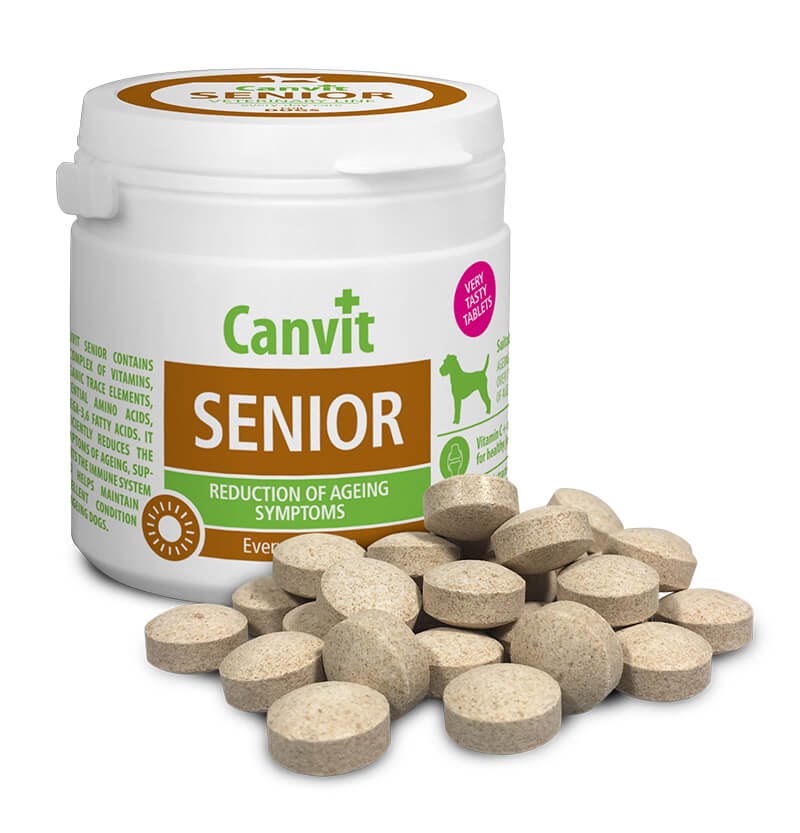 Витаминно-минеральный комплекс для задержки старения Canvit Senior для собак (таблетки) 500 г
Витаминно-минеральный комплекс для задержки старения Canvit Senior для собак (таблетки) 500 г