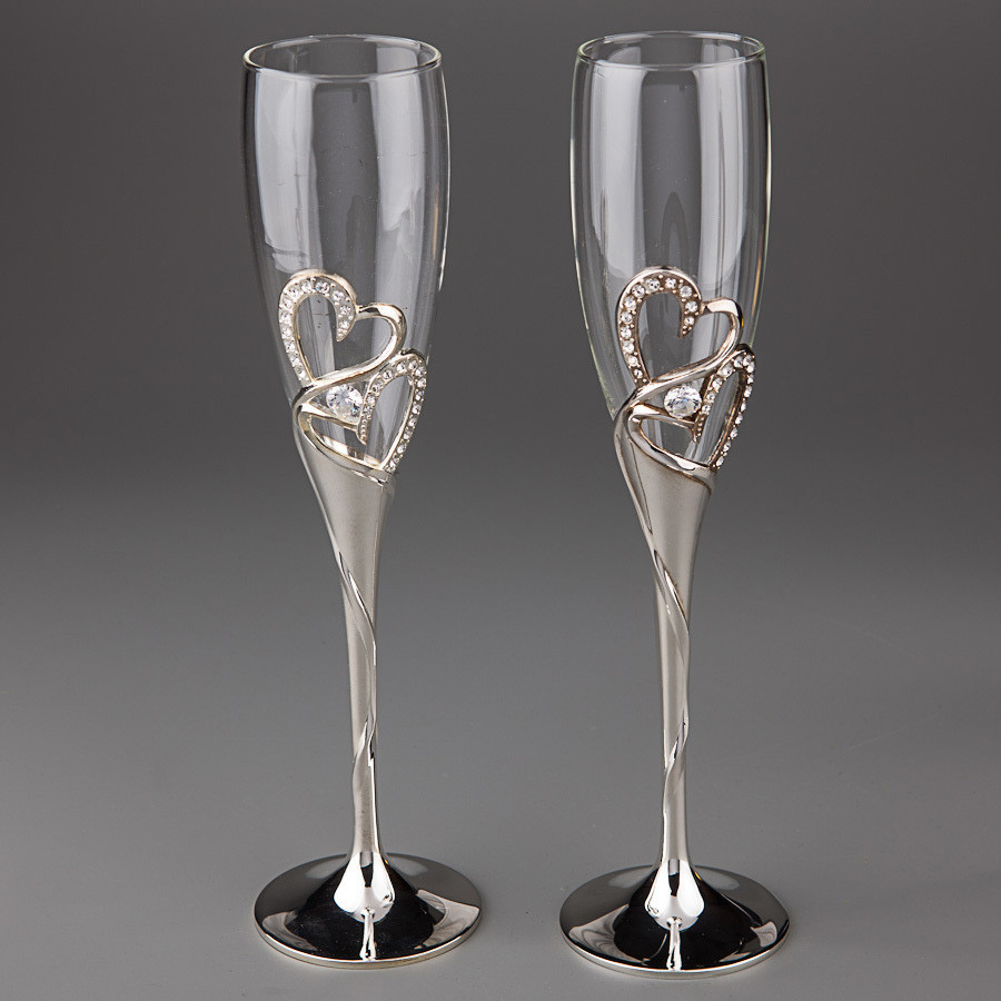 Свадебные бокалы Два сердца 002G
Свадебные бокалы Два сердца 002G
