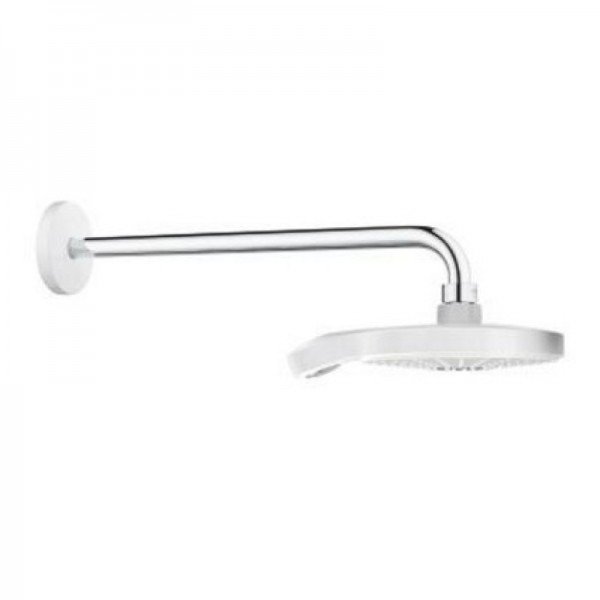 Душевая гарнитура Grohe Power&Soul Cosmopolitan 190 26172LS0 Верхний душ и душевой кронштейн 422 мм (белый) белый
Душевая гарнитура Grohe Power&Soul Cosmopolitan 190 26172LS0 Верхний душ и душевой кронштейн 422 мм (белый) белый