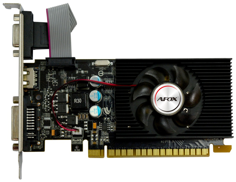 AFOX PCI-Ex GeForce GT220 1GB DDR3 (128bit) (668/1308) (DVI, VGA, HDMI) (AF220-1024D3L2)
AFOX PCI-Ex GeForce GT220 1GB DDR3 (128bit) (668/1308) (DVI, VGA, HDMI) (AF220-1024D3L2)