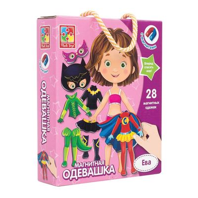Настольная игра Vladi Toys Магнитная одевашка Ева на русском (VT3702-04) (10-549378)
Настольная игра Vladi Toys Магнитная одевашка Ева на русском (VT3702-04) (10-549378)
