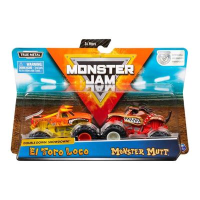 Набор машинок Monster Jam El toro loco и Monster Mutt 1:64 (6044943-1) (10-549244)
Набор машинок Monster Jam El toro loco и Monster Mutt 1:64 (6044943-1) (10-549244)