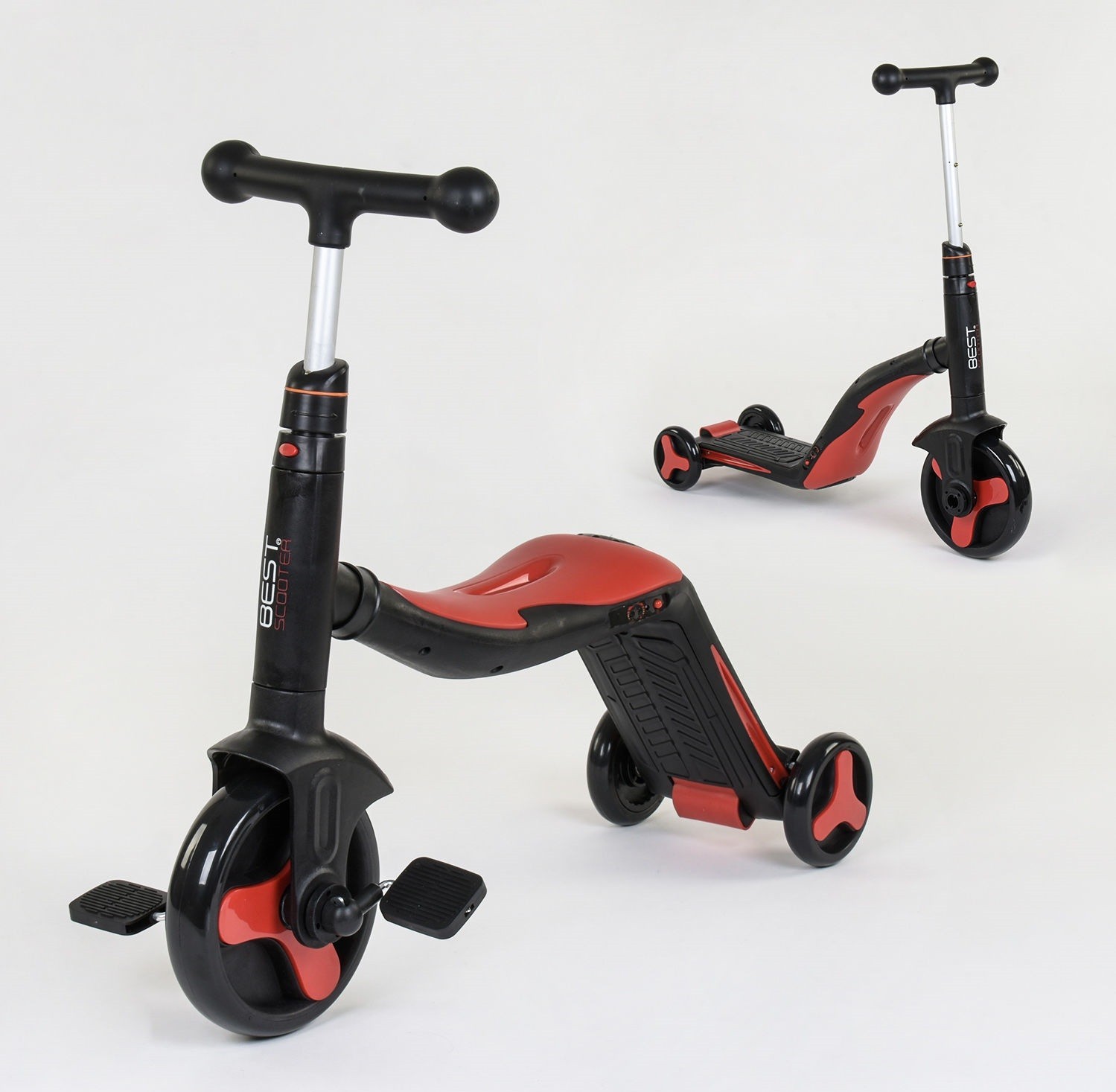 Детский самокат, беговел, велосипед 3в1 Best Scooter от 3 до 8 лет JT 28288 Best Scooter, красный свет, 8 мелодий, колёса PU
Детский самокат, беговел, велосипед 3в1 Best Scooter от 3 до 8 лет JT 28288 Best Scooter, красный свет, 8 мелодий, колёса PU