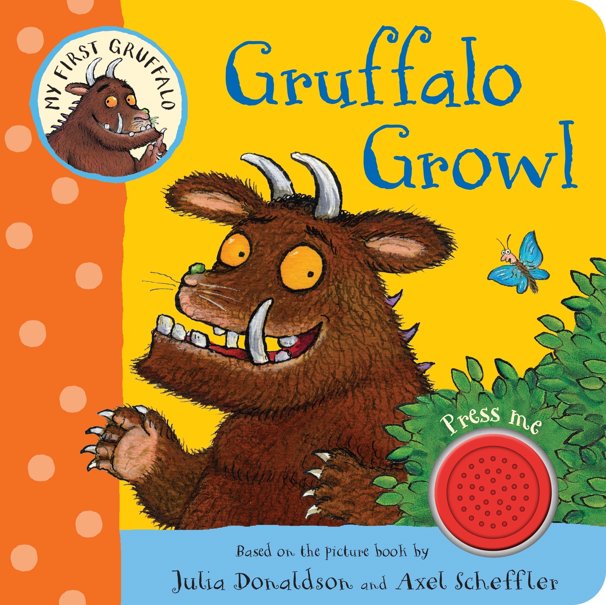 Книга на английском языке My First Gruffalo: Gruffalo Growl от автора Julia Donaldson, Axel Scheffler и издательства Macmillan из Великобритании
Книга на английском языке My First Gruffalo: Gruffalo Growl от автора Julia Donaldson, Axel Scheffler и издательства Macmillan из Великобритании