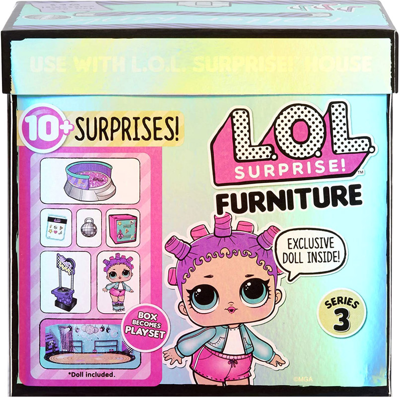 Игровой набор с куклой L.O.L. Surprise! Furniture S3 - Роллердром Роллер-леди (567103)
Игровой набор с куклой L.O.L. Surprise! Furniture S3 - Роллердром Роллер-леди (567103)