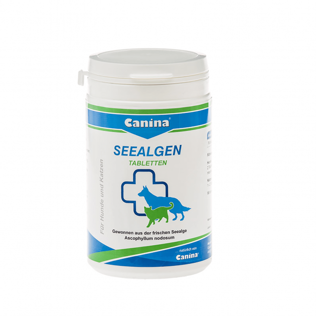 Витаминно-минеральный комплекс Canina Seealgen с морскими водорослями 225гр./220 кап.
Витаминно-минеральный комплекс Canina Seealgen с морскими водорослями 225гр./220 кап.
