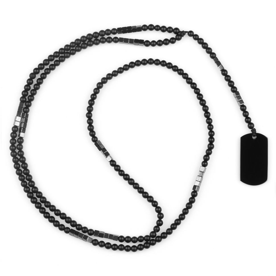 Мужские бусы Everiot LNS-3099 из матового агата и подвеской в форме жетона (Окружность: 85 см)
Мужские бусы Everiot LNS-3099 из матового агата и подвеской в форме жетона (Окружность: 85 см)