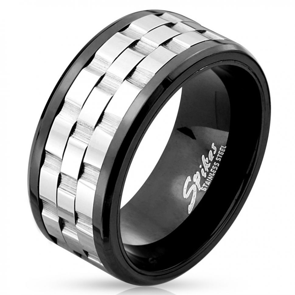 Кольцо из стали с крутящимся центром Spikes --R-M4537 мужское (Размер 13 (наш 22,3))
Кольцо из стали с крутящимся центром Spikes --R-M4537 мужское (Размер 13 (наш 22,3))