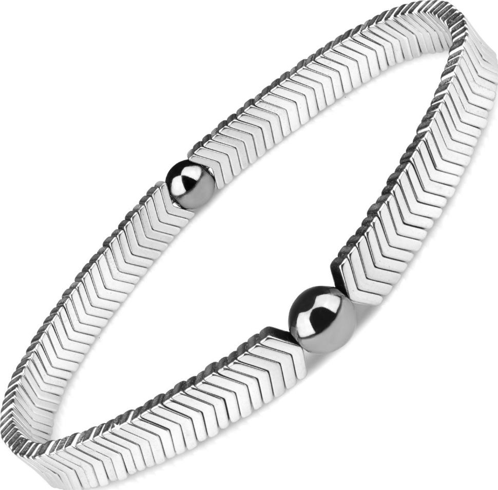 Браслет ручной работы на резинке Everiot LNS-2021 из бусин гематита (Размер: 18)
Браслет ручной работы на резинке Everiot LNS-2021 из бусин гематита (Размер: 18)