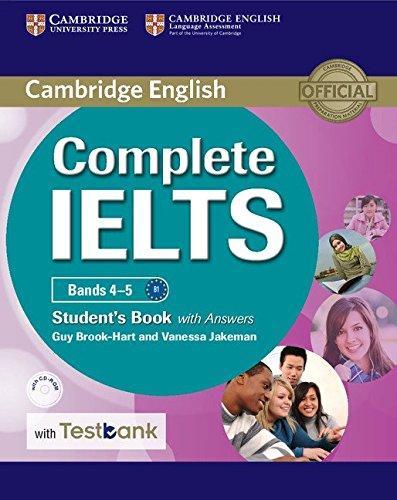 Учебник Complete IELTS Bands 4-5 Students Book with key with CD-ROM with Testbank ISBN 9781316601990
Учебник Complete IELTS Bands 4-5 Students Book with key with CD-ROM with Testbank ISBN 9781316601990