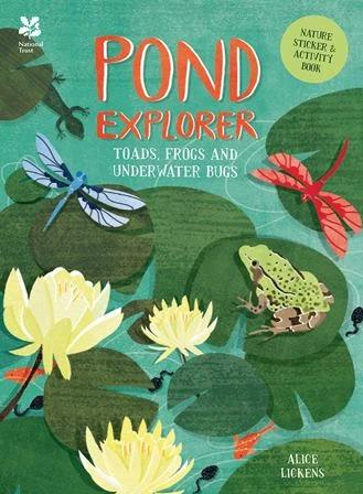 Книга с наклейками Pond Explorer Nature Sticker and Activity Book Alice Lickens ISBN 9781909881501
Книга с наклейками Pond Explorer Nature Sticker and Activity Book Alice Lickens ISBN 9781909881501