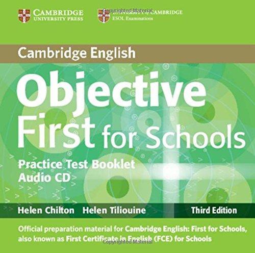 Тесты Objective First Third edition For Schools Practice Test Booklet without answers Chilton, H ISBN 9781107648920
Тесты Objective First Third edition For Schools Practice Test Booklet without answers Chilton, H ISBN 9781107648920