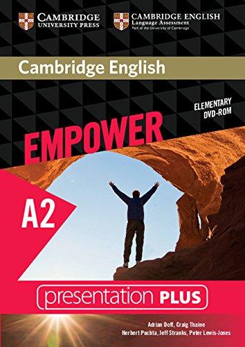 Cambridge English Empower A2 Elementary Presentation Plus DVD-ROM Doff, A ISBN 9781107466425
Cambridge English Empower A2 Elementary Presentation Plus DVD-ROM Doff, A ISBN 9781107466425