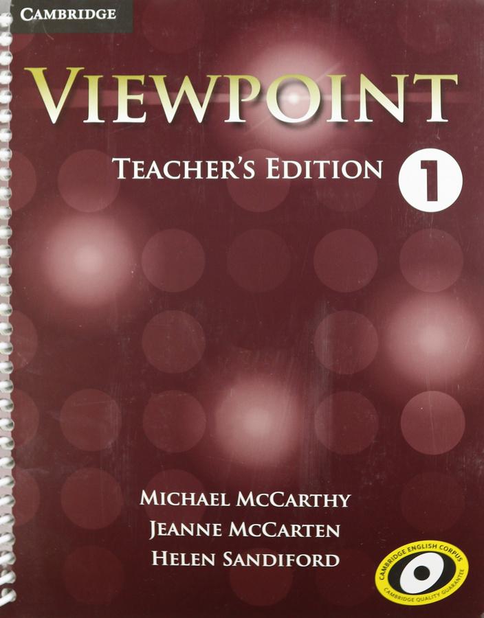 Viewpoint 1 Teachers Edition with Assessment Audio CD/CD-ROM McCarthy, M ISBN 9781107601536
Viewpoint 1 Teachers Edition with Assessment Audio CD/CD-ROM McCarthy, M ISBN 9781107601536