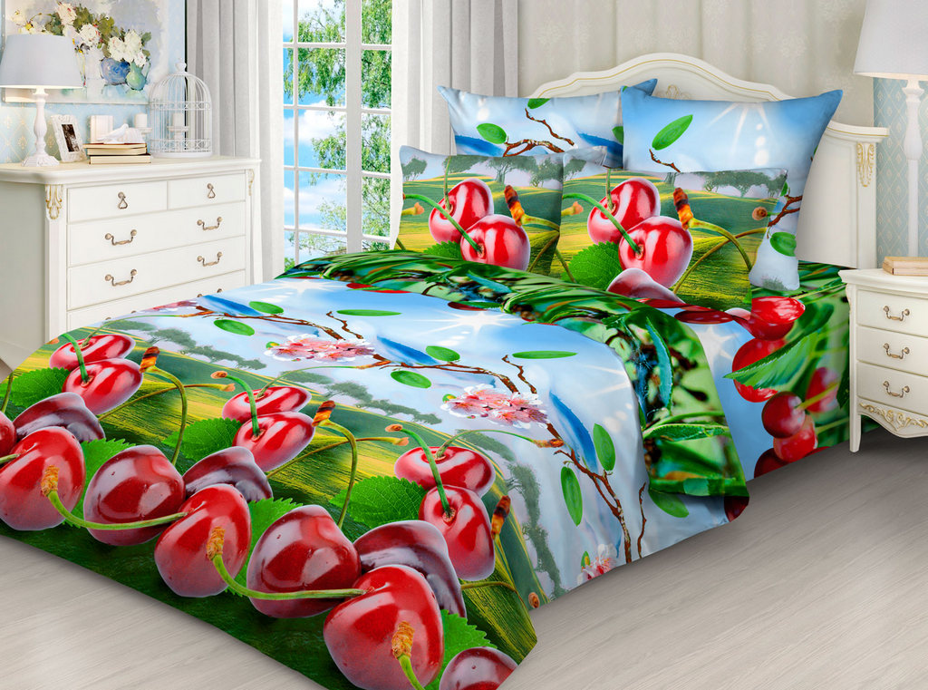 Комплект постельного белья Черешня 3D CottonTwill 1-спальный 150х220 см Бязь (РБ023-1)
Комплект постельного белья Черешня 3D CottonTwill 1-спальный 150х220 см Бязь (РБ023-1)