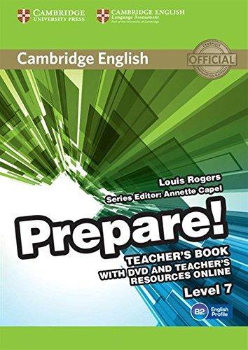 Книга для учителя Cambridge English Prepare! 7 Teachers Book with DVD with Teachers Resources Online ISBN 9780521180399
Книга для учителя Cambridge English Prepare! 7 Teachers Book with DVD with Teachers Resources Online ISBN 9780521180399