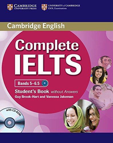 Учебник Complete IELTS Bands 5-6.5 Students Book without Answers with CD-ROM ISBN 9780521179492
Учебник Complete IELTS Bands 5-6.5 Students Book without Answers with CD-ROM ISBN 9780521179492