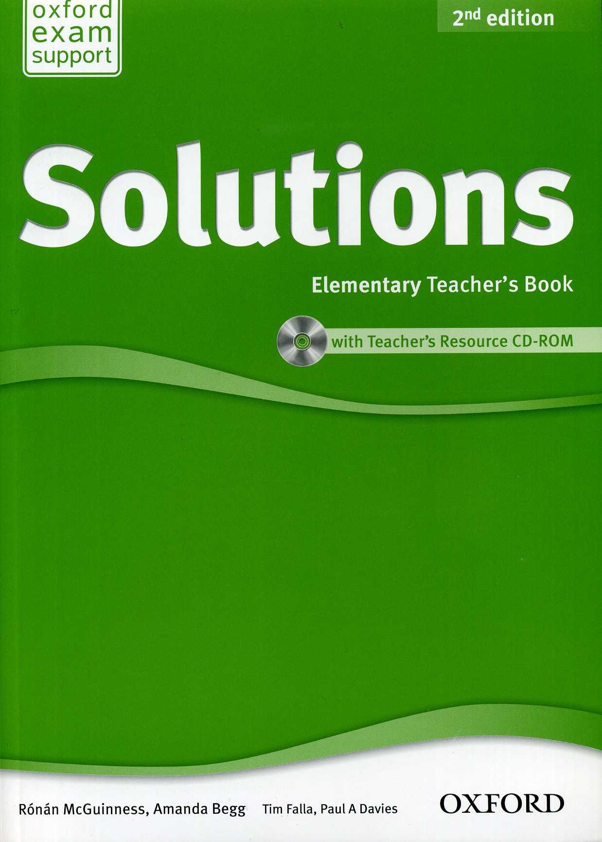 Книга для учителя Solutions 2nd Edition Elementary teachers book with CD-ROM Falla, T ISBN 9780194553704
Книга для учителя Solutions 2nd Edition Elementary teachers book with CD-ROM Falla, T ISBN 9780194553704