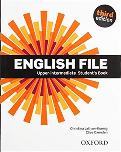 Учебник English File Third Edition Upper-Intermediate Student's Book Christina Latham-Koenig, Clive Oxenden, Paul Seligson
Учебник English File Third Edition Upper-Intermediate Student's Book Christina Latham-Koenig, Clive Oxenden, Paul Seligson