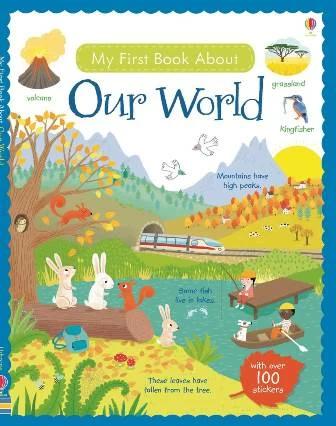 Книга с наклейками My First Book about Our World Felicity Brooks, Mar Ferrero ISBN 9781409597582
Книга с наклейками My First Book about Our World Felicity Brooks, Mar Ferrero ISBN 9781409597582