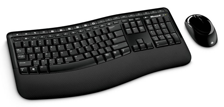 Комплект безпровідний (клавіатура + мишка) Microsoft Wireless Comfort Desktop 5050 RU Чорний
Комплект безпровідний (клавіатура + мишка) Microsoft Wireless Comfort Desktop 5050 RU Чорний