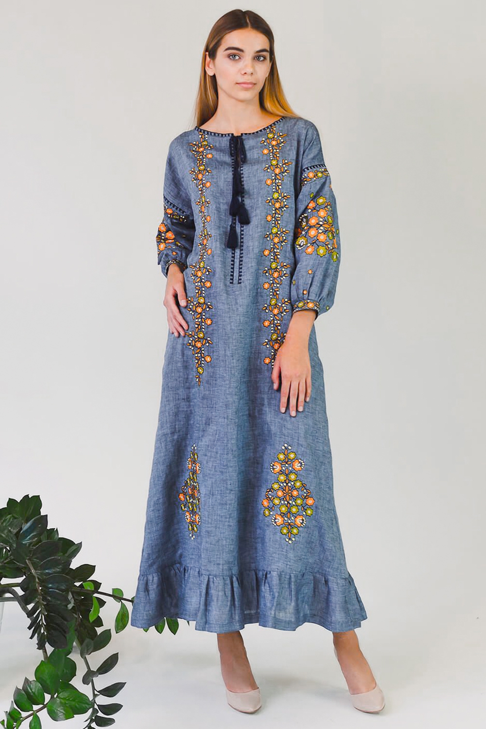 Жіноча вишита сукня Denim UKR-4192 UkrGlamour, Жіноча вишита сукня Denim 42 UKR-4192 UkrGlamour
Жіноча вишита сукня Denim UKR-4192 UkrGlamour, Жіноча вишита сукня Denim 42 UKR-4192 UkrGlamour