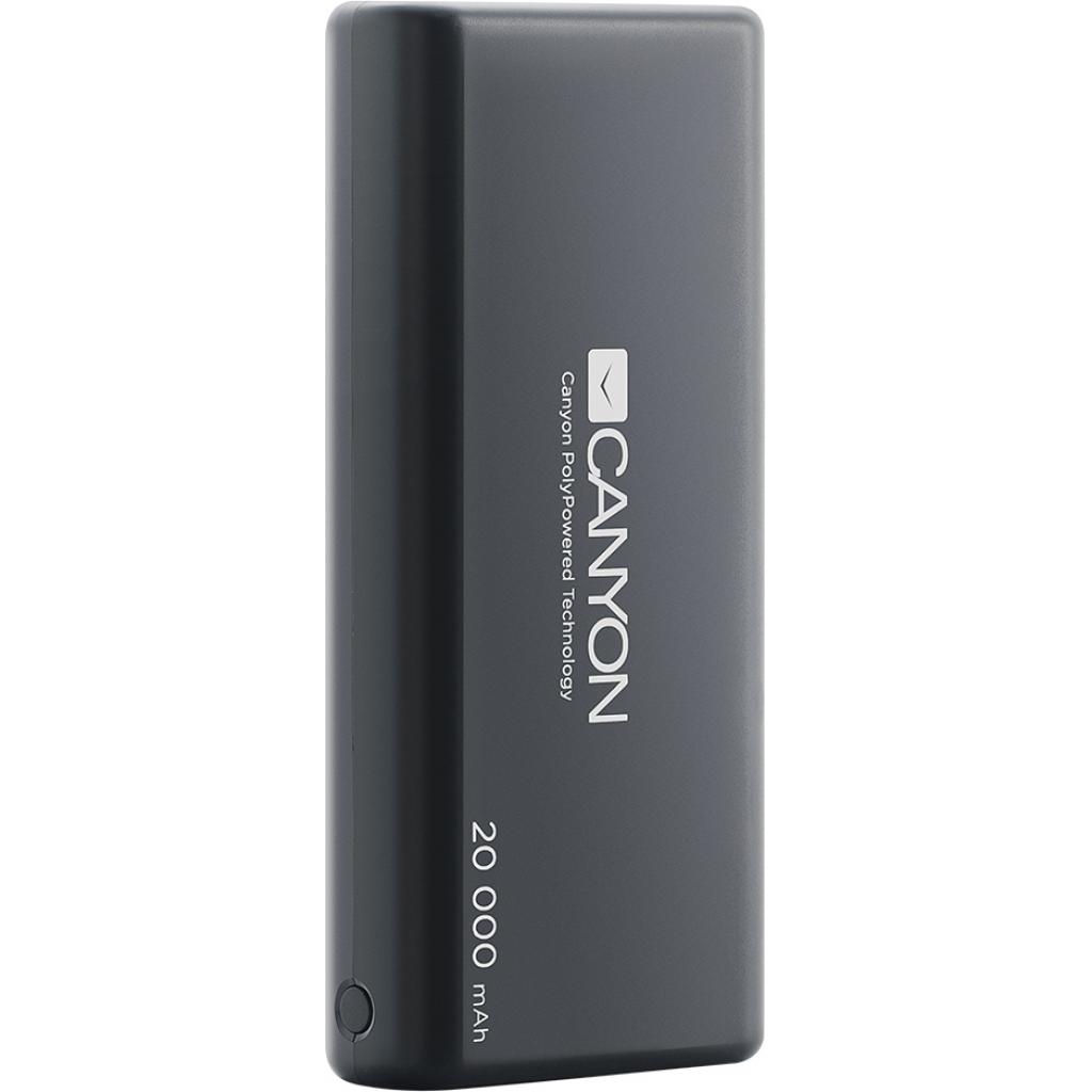 Батарея універсальна CANYON 20000mAh, Input 5V/2.1A, Output 5V/2.1A(Max), Black (CNS-CPBP20B)
Батарея універсальна CANYON 20000mAh, Input 5V/2.1A, Output 5V/2.1A(Max), Black (CNS-CPBP20B)