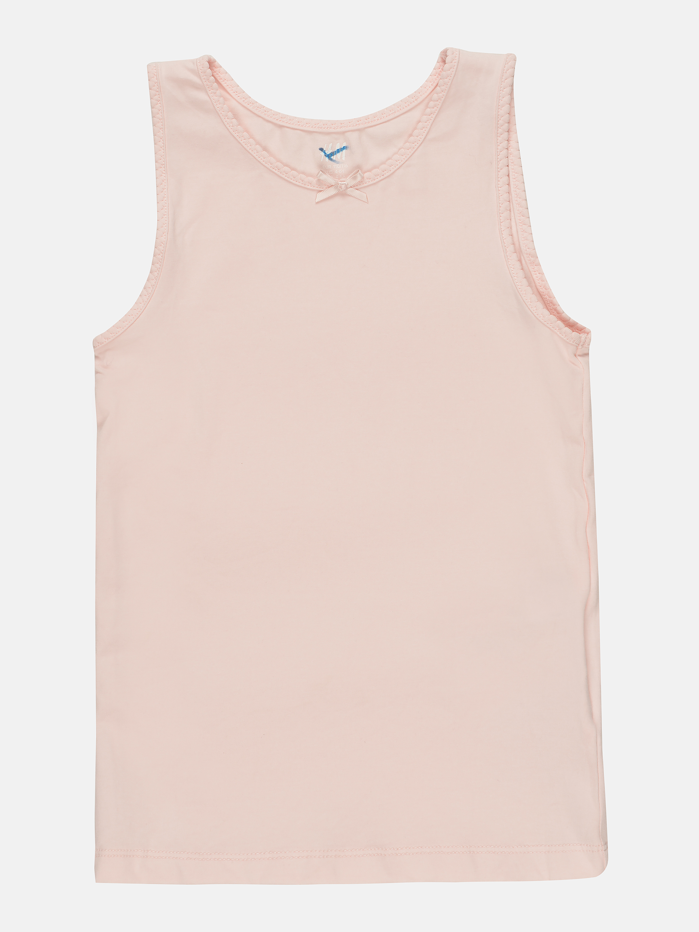 Майка H&M 2701-69908312 110-116 см Розовая 
Майка H&M 2701-69908312 110-116 см Розовая