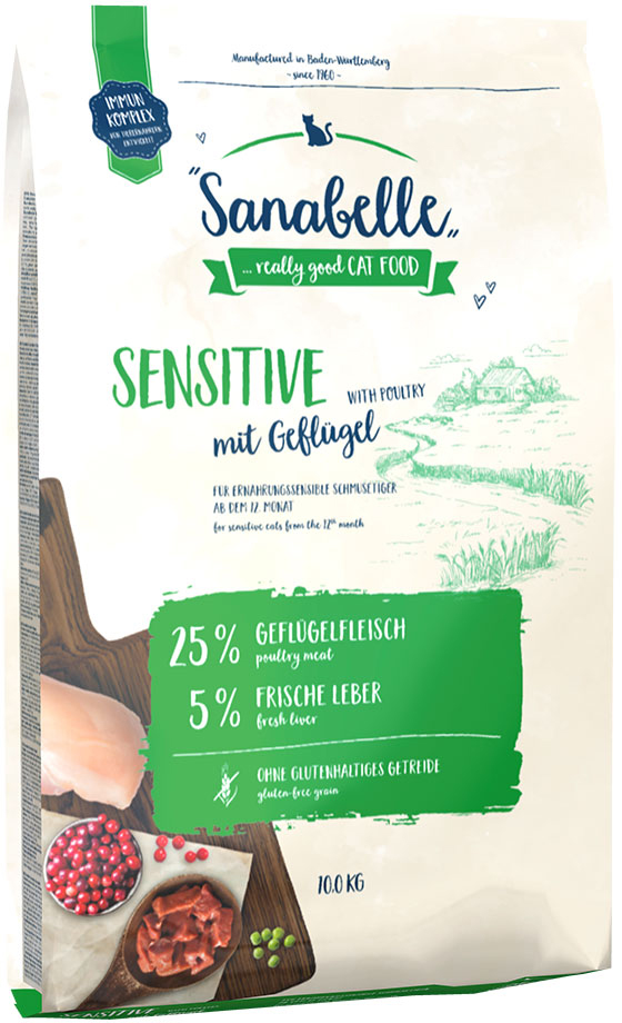 Сухой корм для взрослых кошек Bosch Sanabelle Sensitive (домашняя птица) 10 кг (4015598017510)
Сухой корм для взрослых кошек Bosch Sanabelle Sensitive (домашняя птица) 10 кг (4015598017510)