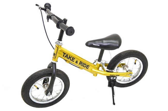 Детский беговел Take&Ride на резиновых надувных колесах с задним ручным тормозом и подножкой RB-50 Pro золотой(TR-RB 50 Pro золотой)
Детский беговел Take&Ride на резиновых надувных колесах с задним ручным тормозом и подножкой RB-50 Pro золотой(TR-RB 50 Pro золотой)