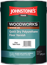 Лак для підлоги акриловий Johnstone's (Джонстоун) Quick Dry Polyurethane Floor Varnish 5л напівматовий
Лак для підлоги акриловий Johnstone's (Джонстоун) Quick Dry Polyurethane Floor Varnish 5л напівматовий