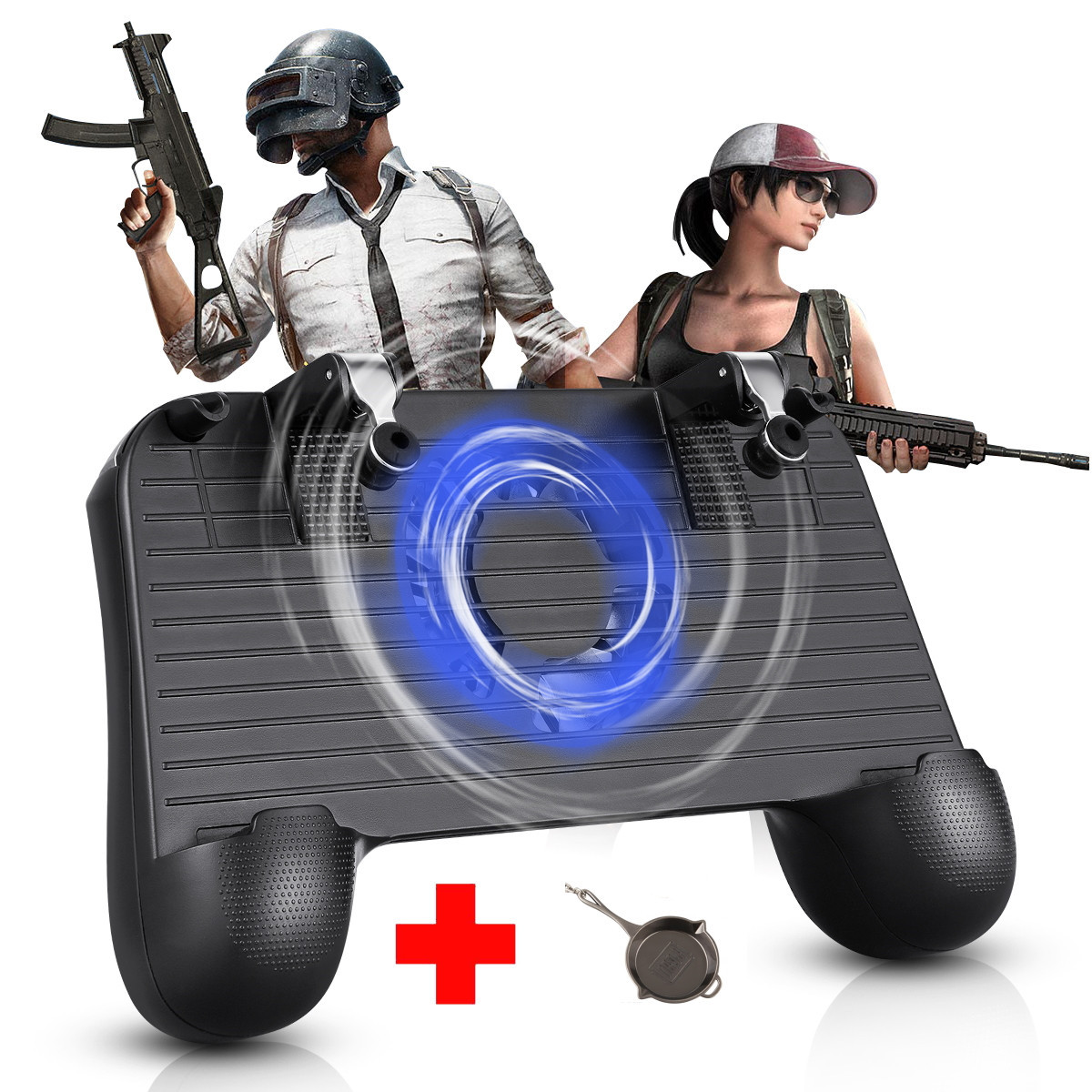 Беспроводной геймпад для смартфонов PUBG Mobile F20 с вентилятором Union Черный 000127560
Беспроводной геймпад для смартфонов PUBG Mobile F20 с вентилятором Union Черный 000127560