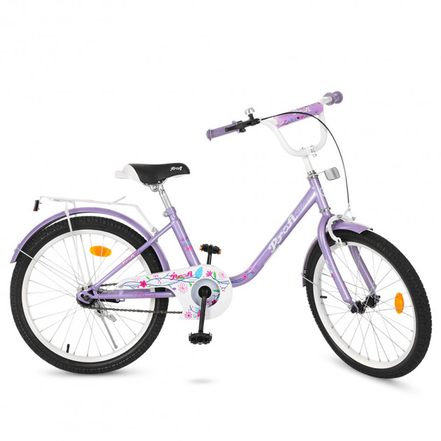 Велосипед детский для девочки 6-11 лет Profi 20" Flower Y2083 Purple (Y2083)
Велосипед детский для девочки 6-11 лет Profi 20" Flower Y2083 Purple (Y2083)