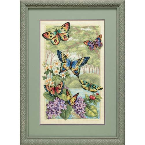 Набір для вишивання хрестиком "Метелики в лісі//Butterfly Forest" DIMENSIONS 35223
Набір для вишивання хрестиком "Метелики в лісі//Butterfly Forest" DIMENSIONS 35223
