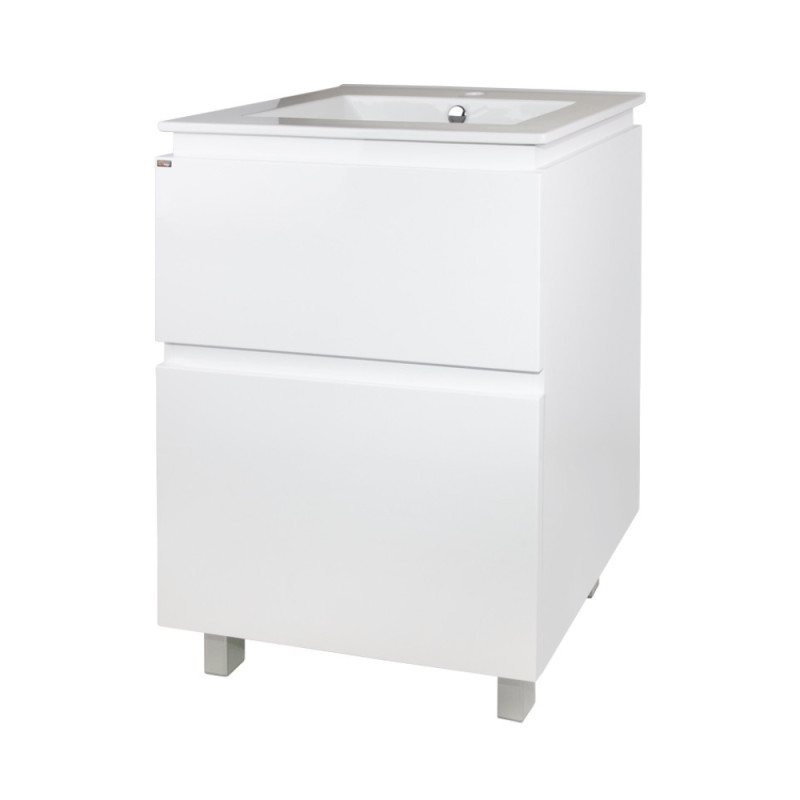 Тумба с умывальником Q-tap Albatross WHI TP600D подвесная
Тумба с умывальником Q-tap Albatross WHI TP600D подвесная