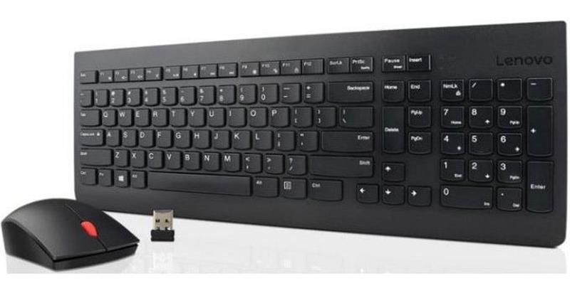 Комплект (клавиатура, мышь) беспроводной Lenovo Essential Black (4X30M39487) USB
Комплект (клавиатура, мышь) беспроводной Lenovo Essential Black (4X30M39487) USB