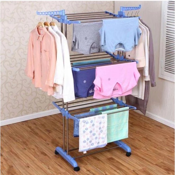 Сушилка для белья Dreamland складная многофункциональная трехуровневая garment track with wheels
Сушилка для белья Dreamland складная многофункциональная трехуровневая garment track with wheels