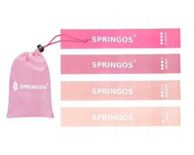 Резинка для фитнеса и спорта лента-эспандер Springos Mini Power Band 4 шт 0-20 кг SKL41-238145
Резинка для фитнеса и спорта лента-эспандер Springos Mini Power Band 4 шт 0-20 кг SKL41-238145