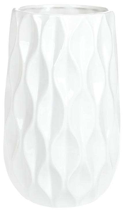 Ваза керамическая Stone Flower "Anaitis" 27.5см, белая 
Ваза керамическая Stone Flower "Anaitis" 27.5см, белая