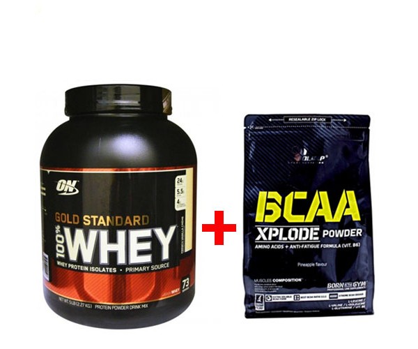 Комплект Протеин Optimum Nutrition 100% Whey Gold Standard 2.27 кг Печенье с кремом + Аминокислота Olimp BCAA Xplode Powder, 1 кг - Апельсин (912558)
Комплект Протеин Optimum Nutrition 100% Whey Gold Standard 2.27 кг Печенье с кремом + Аминокислота Olimp BCAA Xplode Powder, 1 кг - Апельсин (912558)