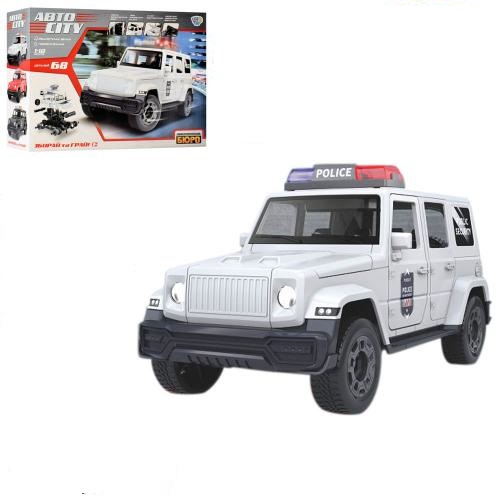 Конструктор KB057 машина 22 см, 1:18, полиц, 68 дет, св, бат-таб, в кор (2000903662426)
Конструктор KB057 машина 22 см, 1:18, полиц, 68 дет, св, бат-таб, в кор (2000903662426)