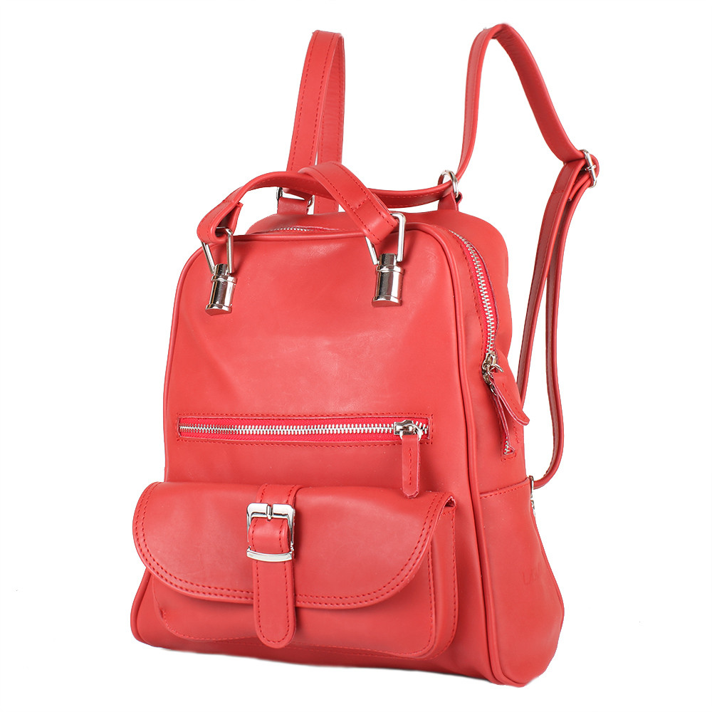 Женский кожаный городской рюкзак (LK-DM229-red) Laskara 27х30х11 см Красный 000133205
Женский кожаный городской рюкзак (LK-DM229-red) Laskara 27х30х11 см Красный 000133205