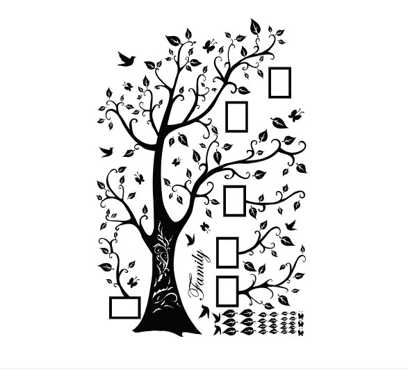 Интерьерная виниловая наклейка на стену IdeaClock Tree of happiness with frames 200х145 см Черный(39160-46-50)
Интерьерная виниловая наклейка на стену IdeaClock Tree of happiness with frames 200х145 см Черный(39160-46-50)